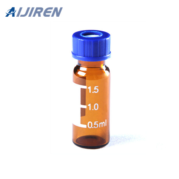 <h3>2ml Amber HPLC Screw Vials with Blue Caps for Sale</h3>
